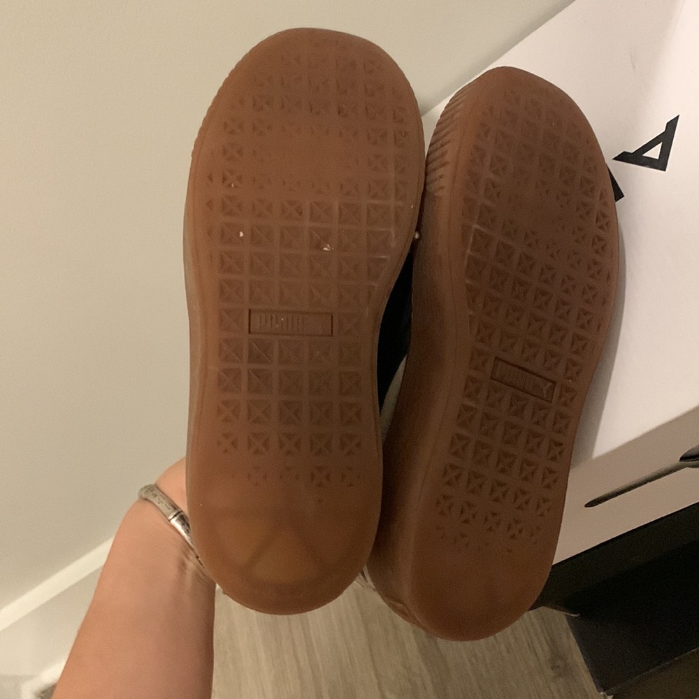 Puma creepers off-white Rihana suede platform sneaker - Picture 5 of 6